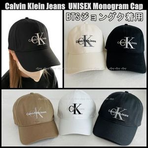 Calvin Klein Jeans★ Monogram ロゴ キャップ