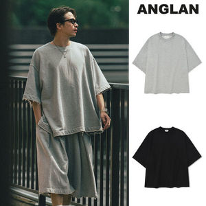 【ANGLAN】25SS★ [AG] Valley Tuck Sweat Half Tee