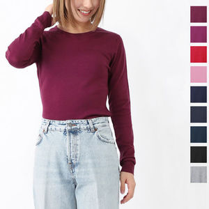 JOHN SMEDLEY クルーネックセーター geranium