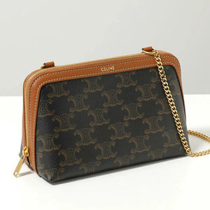 CELINE ショルダーバッグ TRIOMPHE 10E382CBX クラッチ