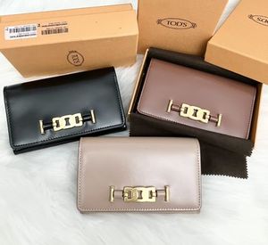 【TOD'S】SALE !!! Tタイムレス 三つ折り財布 Compact Wallet