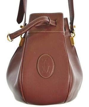 Cartier ショルダーバッグ 茶 - 4501026Y0017