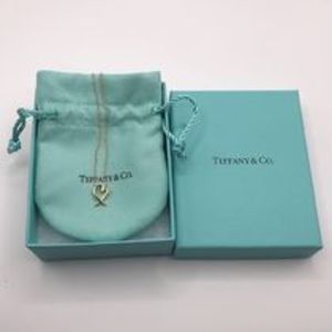 上品☆Tiffany パロマ・ピカソ ラビング ハート ペンダント 細身