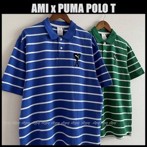 PUMA x AMI★POLO プーマ アミ パリス ポロシャツ コラボ 半袖