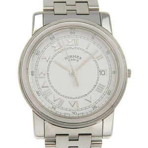 HERMES キャリック 腕時計 SS