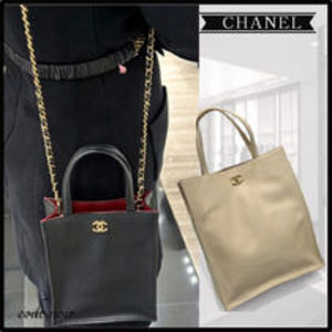 【チェーン付き】CHANEL トートバッグ ミニ