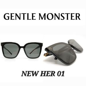 GENTLE MONSTER NEW HER01:オーバーサイズ四角サングラス