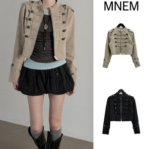 【mnem】Keele Crop Napoleon Jacket