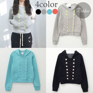 SCULPTOR Napoleon Stud Hoodie HJ6D0323