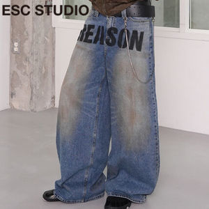 ★ESCSTUDIO★No reason denim pants (blue)★正規品/韓国送料込