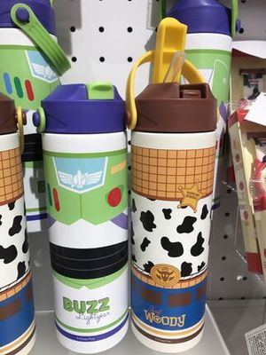 Disney トイストーリー ストロー付き水筒 海外