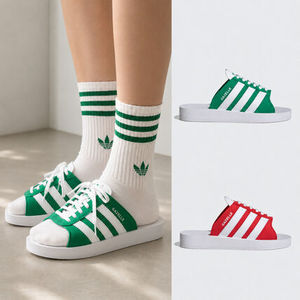 【adidas】 アディダス ガゼル ビーチスライド サンダル