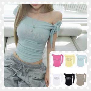 ★THEAIRTOWN★  aloha crystal off top(6 color)