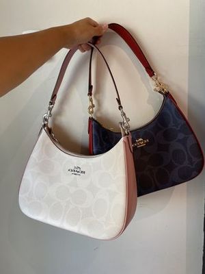 【COACH】カラーブロック*テリ ホーボーバッグ CAL52