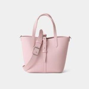 【Charles&Keith】Beryl Double-Handle Belted Bucket Bag