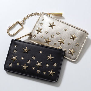 Jimmy Choo コインケース NANCY U AUR CZN カードケース