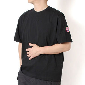 カナダグース CANADA GOOSE NOVO ノヴォ 袖ワッペン 半袖Tシャツ