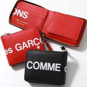 COMME des GARCONS 二つ折り財布 SA7100HL HUGE LOGO