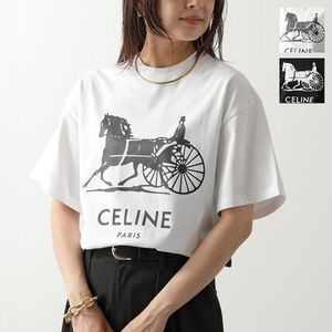 CELINE Tシャツ RX0LB1242 半袖 カットソー ロゴT