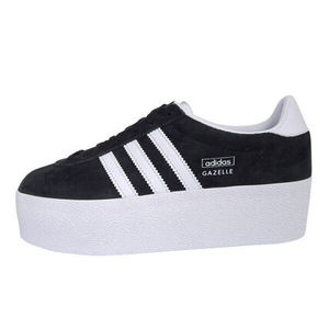 adidas 厚底スニーカー IH1290 Gazelle Up BLACK