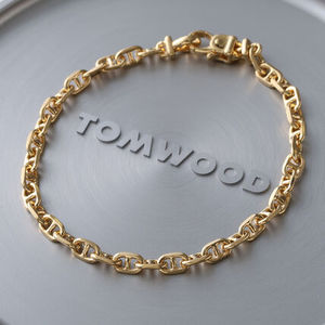 TOMWOOD ブレスレット Cable Bracelet Gold 100088