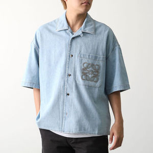 LOEWE デニムシャツ Paulas Ibiza H616Y1DX05 半袖