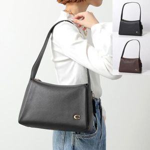 COACH ハンドバッグ Lola Small Pebble Leather ローラ CCC45