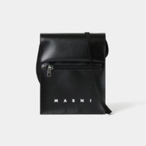MARNI ショルダーバッグ シューレースストラップ付 ポーチ ロゴ
