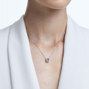 【SWAROVSKI】 Una Necklace (Octagon Cut Zirconia)