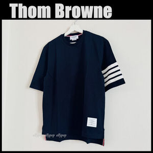Thom Browne Short Sleeve T-Shirt Navy 半袖Tシャツ ネイビー