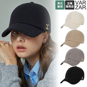 ★VARZAR☆VA Curved Stud Link Wool-Blend Ball Cap
