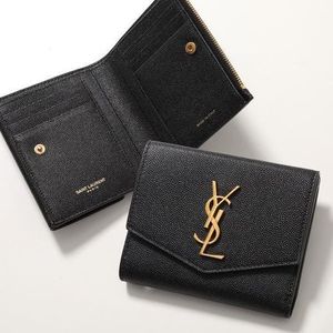 SAINT LAURENT 二つ折り財布 UPTOWN 582296 1GF0J