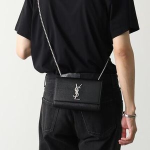 SAINT LAURENT ショルダーバッグ KATE 469390 BOW0N