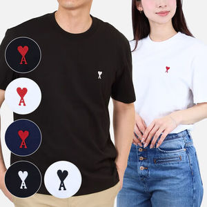 AMI PARIS 半袖Tシャツ RED AMI DE COEUR BFUTS035.724