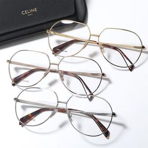 CELINE メガネ CL50164U ティアドロップ型 メタルフレーム