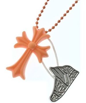 CHROME HEARTS ネックレス オレンジ - 3400325D0005