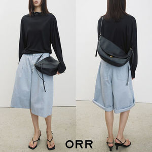 ORR 26SS faded denim shorts