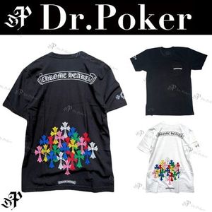 CHROME HEARTS マルチカラー セメタリー クロス Tシャツ TEE