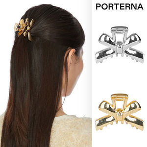 【PORTERNA】Metal ribbon hair claw