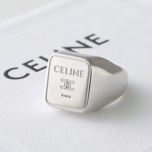 CELINE リング SQUARE SIGNET スクエア シグネット B101W6BRA