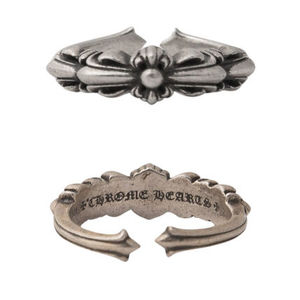 Chrome Hearts Baby Double Floral Ring