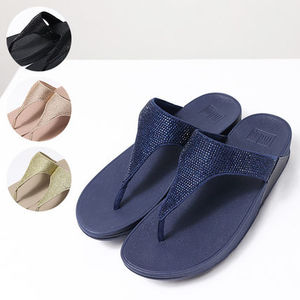 FITFLOP フィットフロップ サンダル ウェッジソール クリスタル