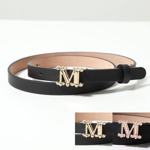 MAX MARA ベルト MGRAZIATA 15 レザー Mロゴ