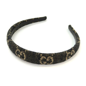 GUCCI グッチ GGデニム カチューシャ ヘアバンド 11216
