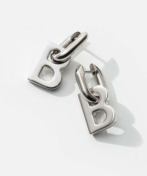 バレンシアガ BALENCIAGA B Chain XS ピアス 655286 TZ99S 926
