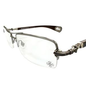 美品 CHROME HEARTS AS-WEB TOPPS メガネ ウッド 925