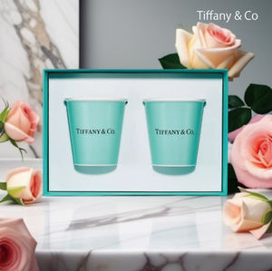 【TIFFANY】ティファニー Bone China ペーパーカップ / ペアマグ