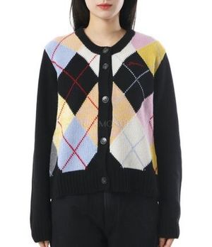 GANNI|CARDIGANS (Multicolour Harlequin Cardigan (K2380