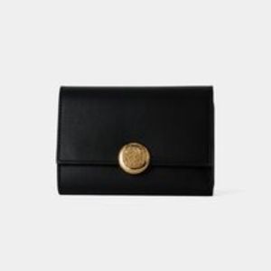 LOEWE 財布 ぺブル バーティカル ウォレット 三つ折り ミニ財布