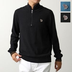 Paul Smith ニット SWEATER ZIP NECK ZEB BAD M2R-229YZ-L21931